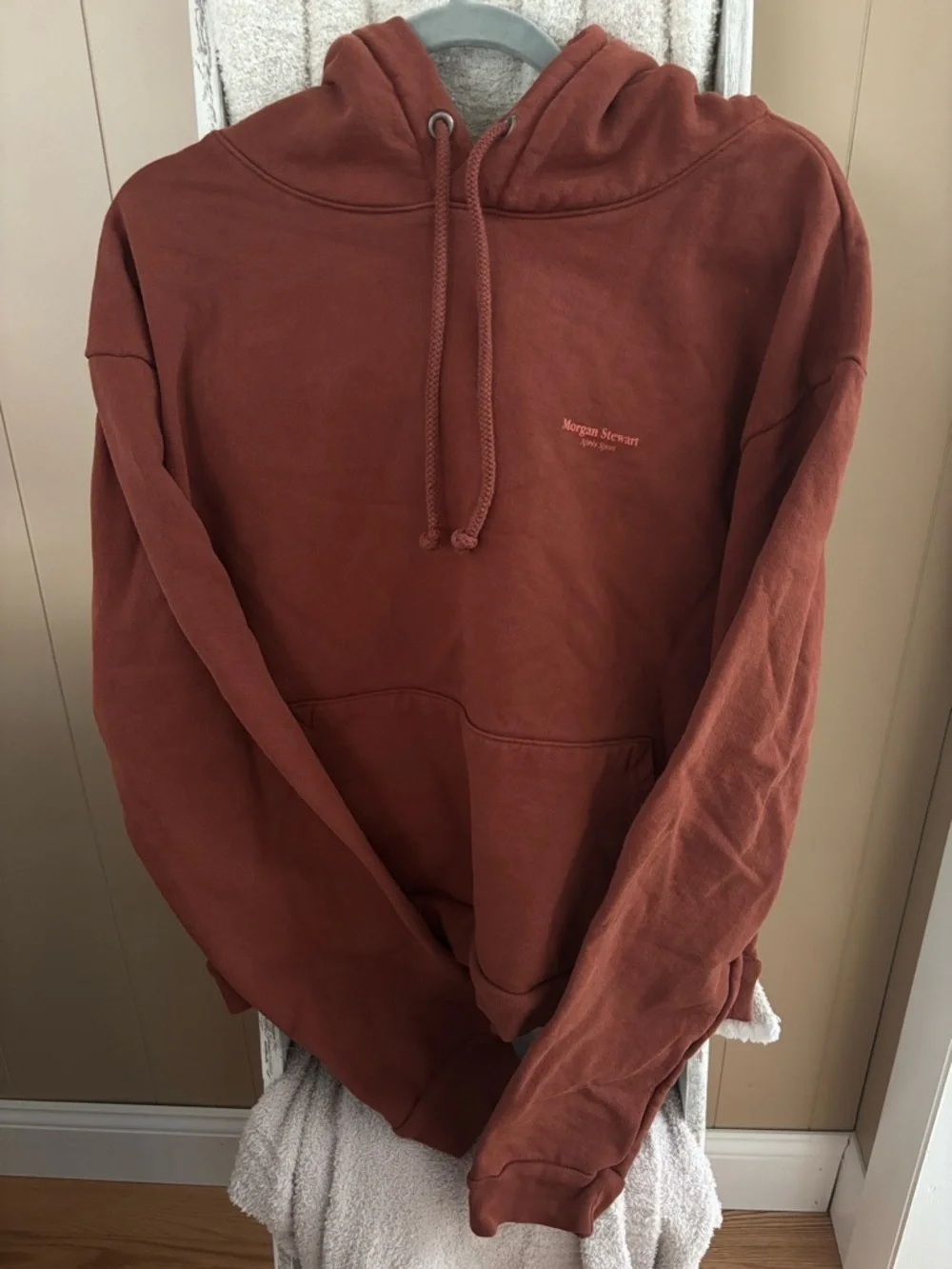Morgan Stewart Sport Rust Hoodie - Picture 1 of 5